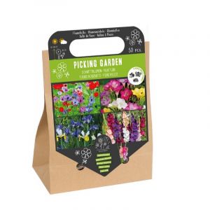 Voorjaarsbollen 'Pluktuin' (Tas met 50 Bloembollen)